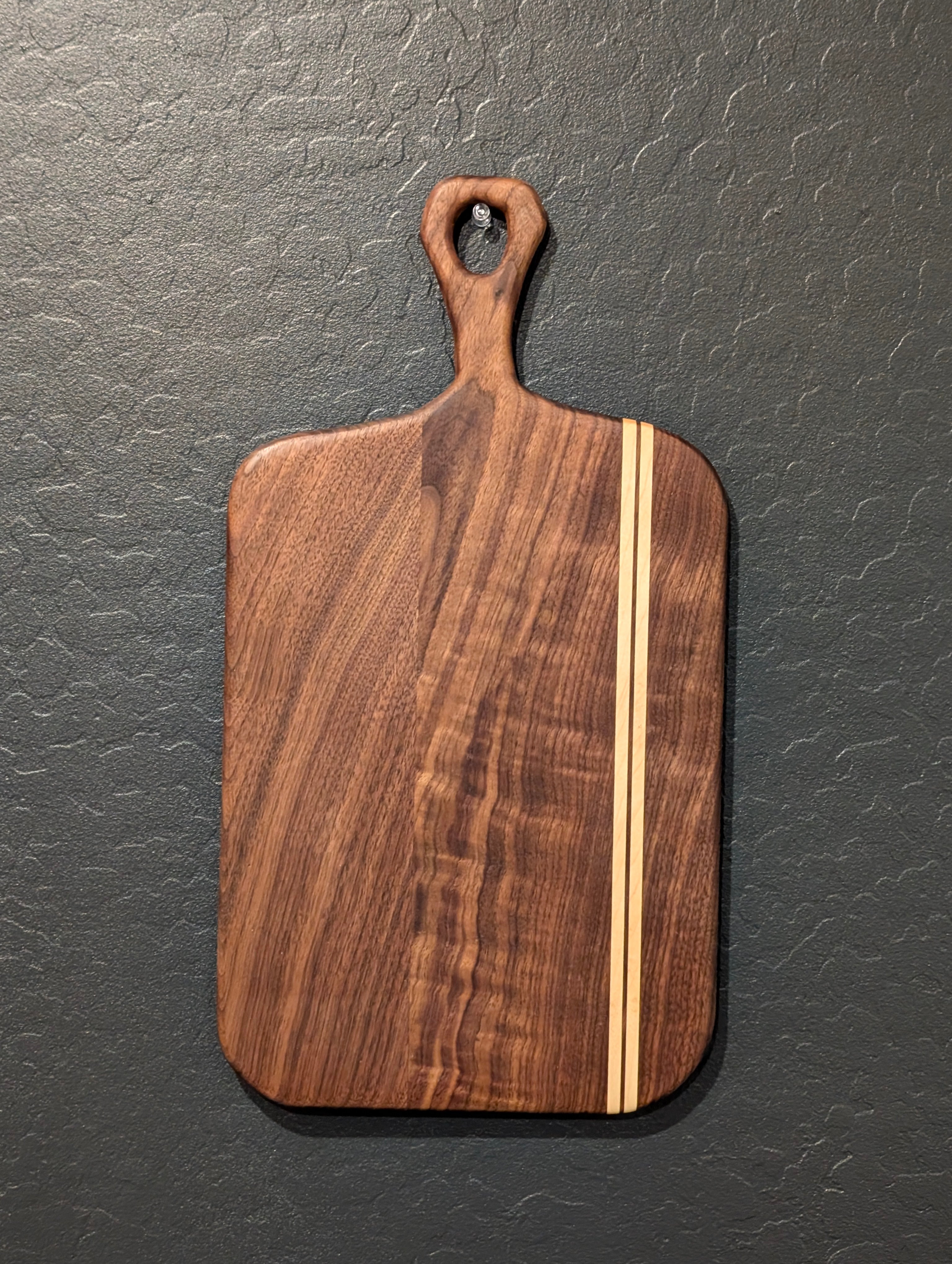 Walnut Maple Charcuterie Board Goodrich Woodworking walnut-maple-charcuterie-board-goodrich-woodworking