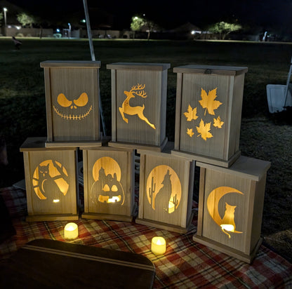 Cedar lanterns